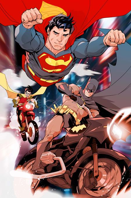 BATMAN SUPERMAN WORLDS FINEST #49 CVR C KARL KERSCHL CARD STOCK VAR
