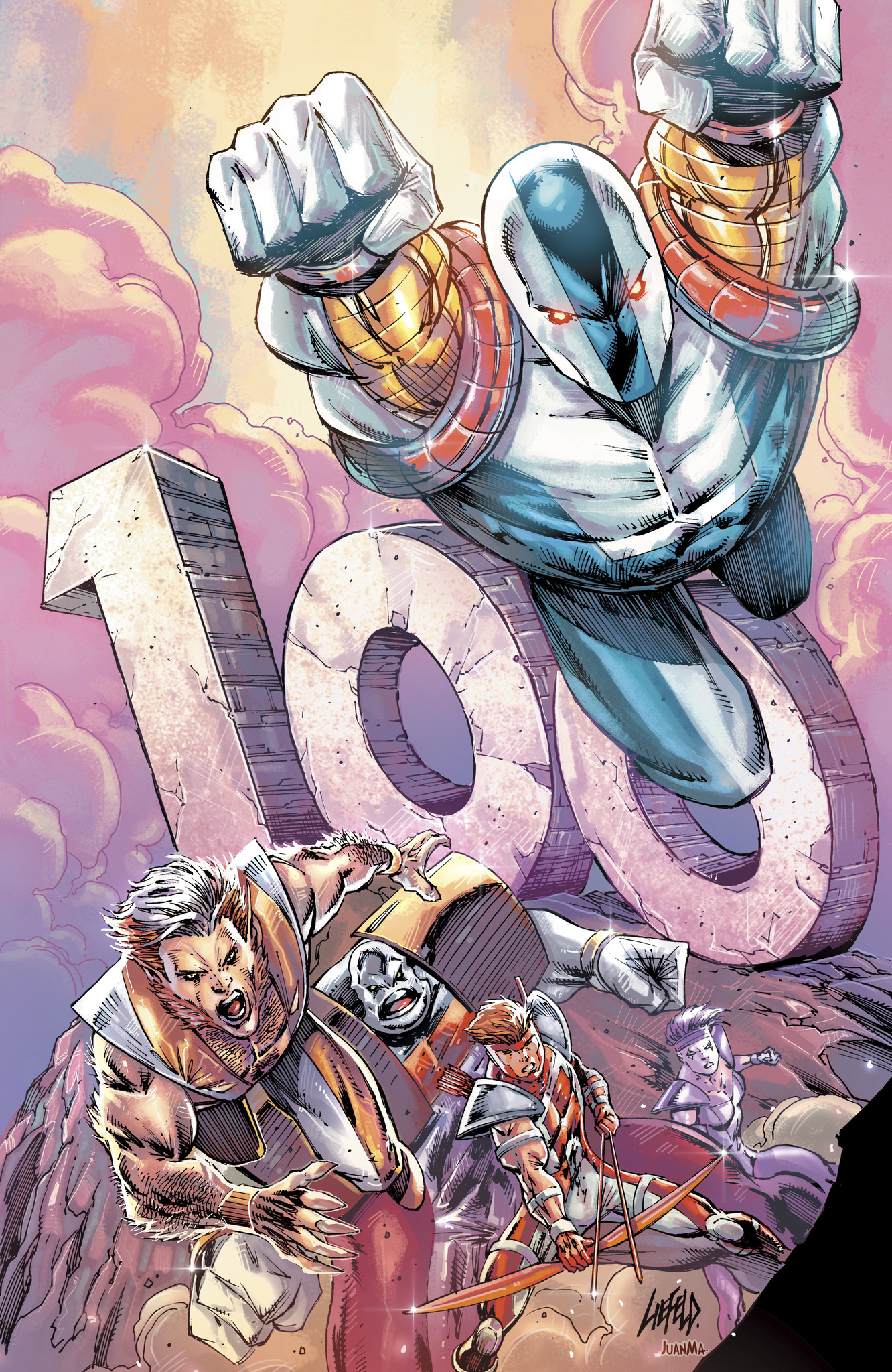 YOUNGBLOOD #100 CVR I ROB LIEFELD FOIL VAR