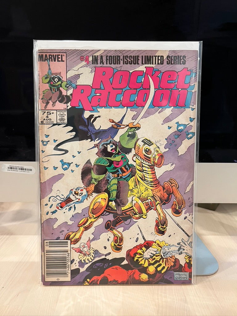 Rocket Raccoon COMPLETE SET (#1-#4)