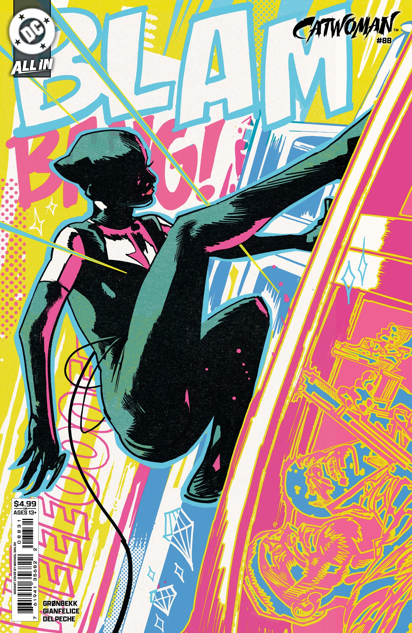 CATWOMAN #88 CVR C MICHAEL WALSH CARD STOCK VAR