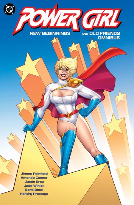 POWER GIRL NEW BEGINNINGS AND OLD FRIENDS OMNIBUS (HC)