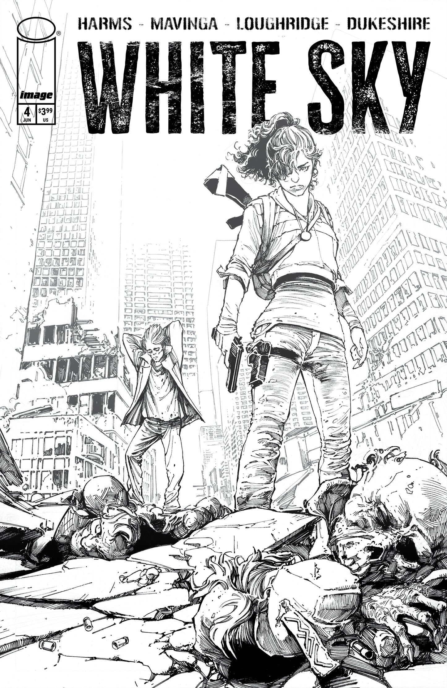 WHITE SKY #4 CVR C JP MAVINGA VAR (MR)