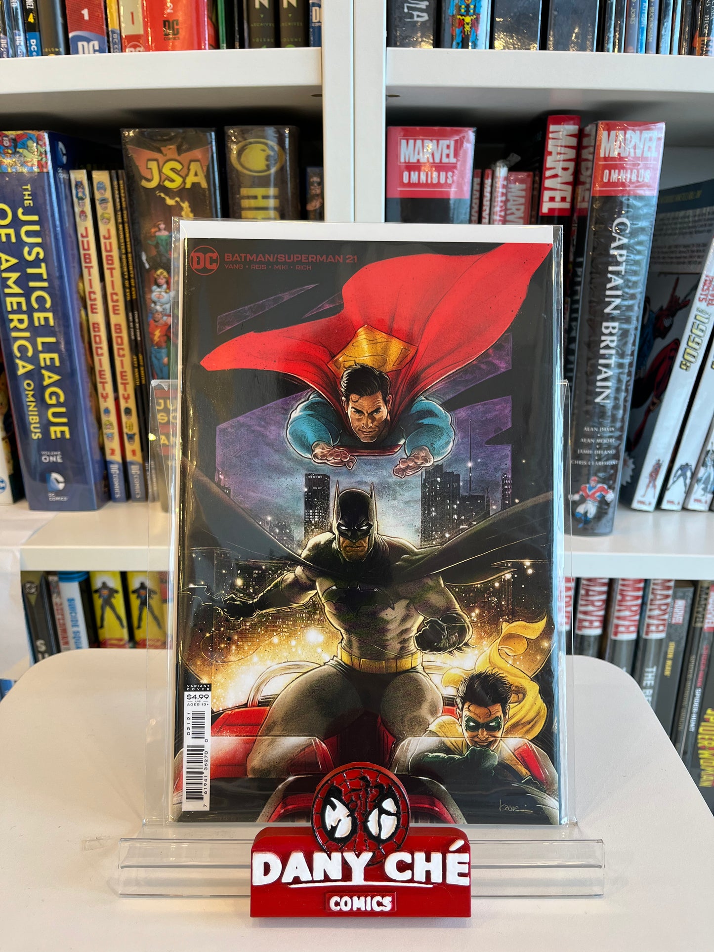 BATMAN/SUPERMAN #21 KAARE ANDREWS VAR