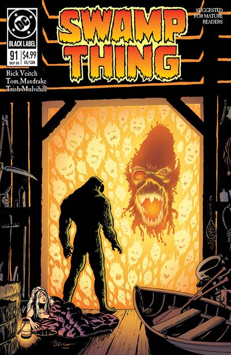 SWAMP THING 1989 #4 (OF 4) CVR A RICK VEITCH (MR)