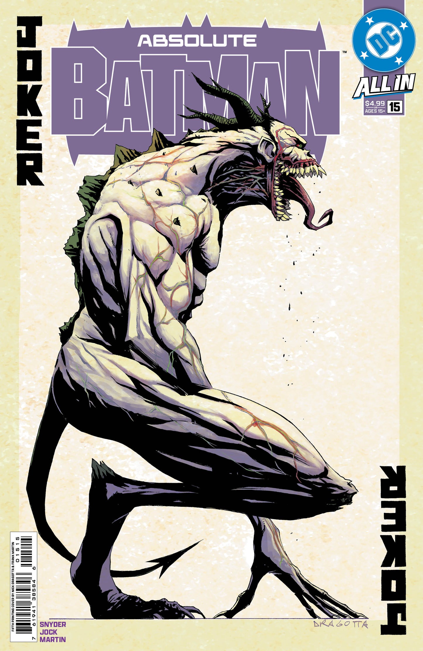 ABSOLUTE BATMAN #15 Fifth Printing