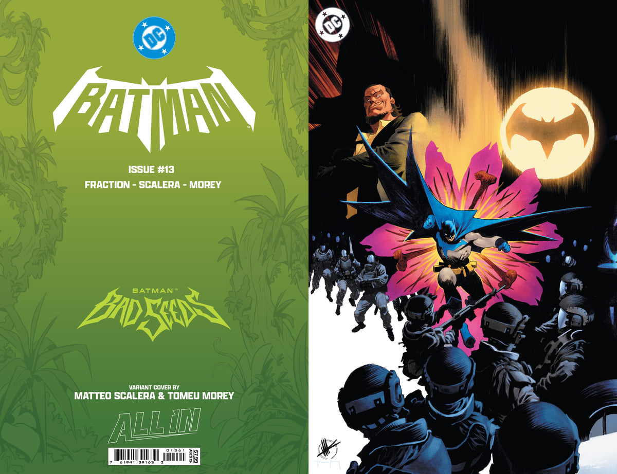 BATMAN #13 CVR E MATTEO SCALERA FOIL VAR (BATMAN BAD SEEDS)