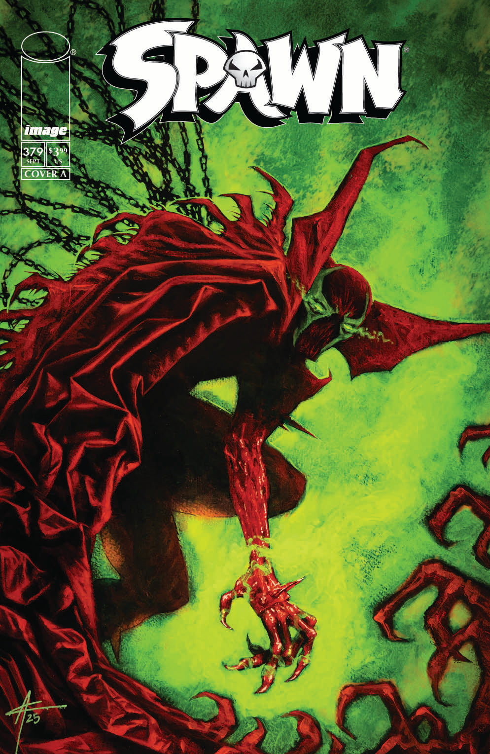 SPAWN #379 CVR A AARON CAMPBELL
