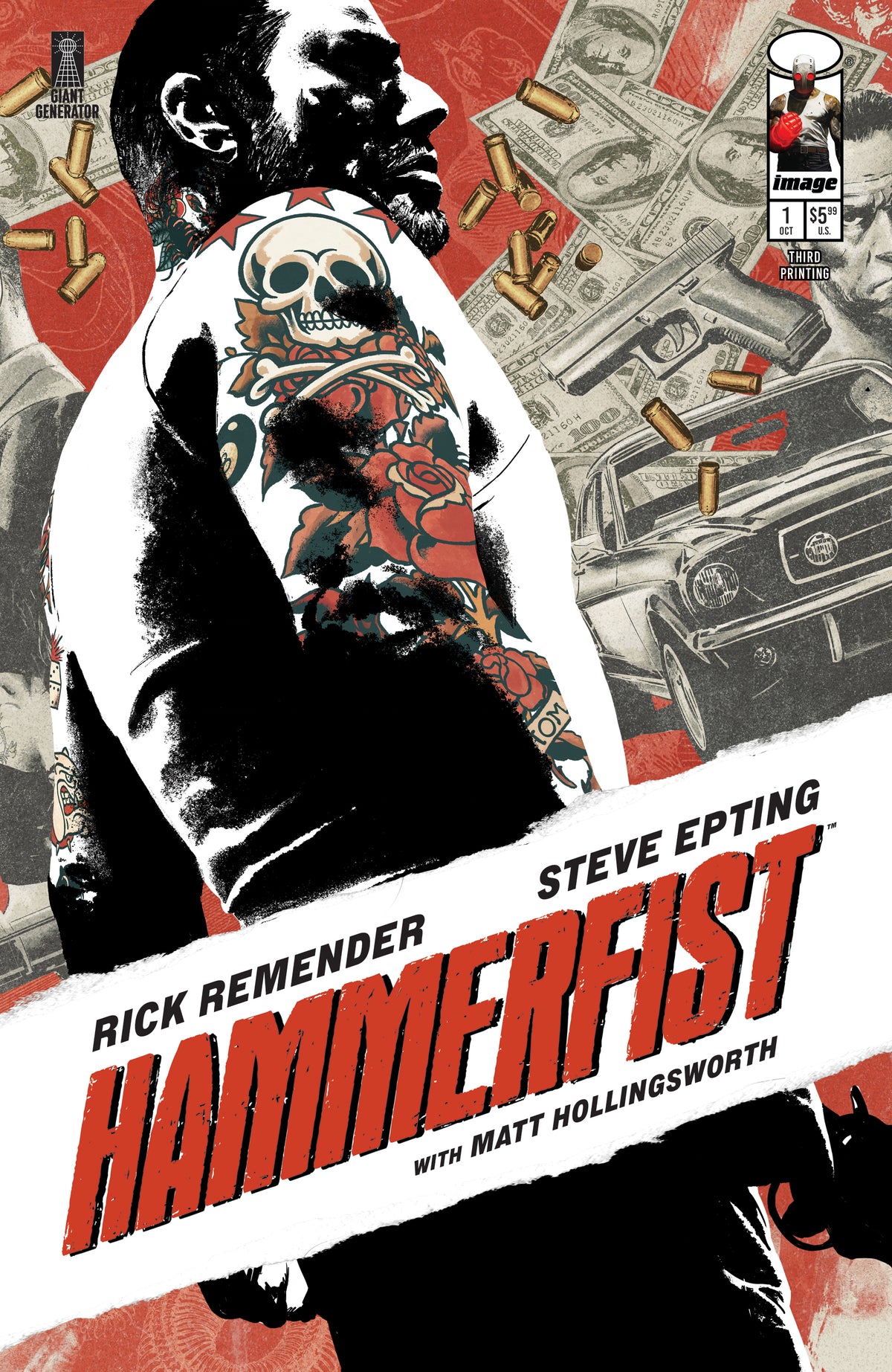 HAMMERFIST #1 3RD PTG (MR)