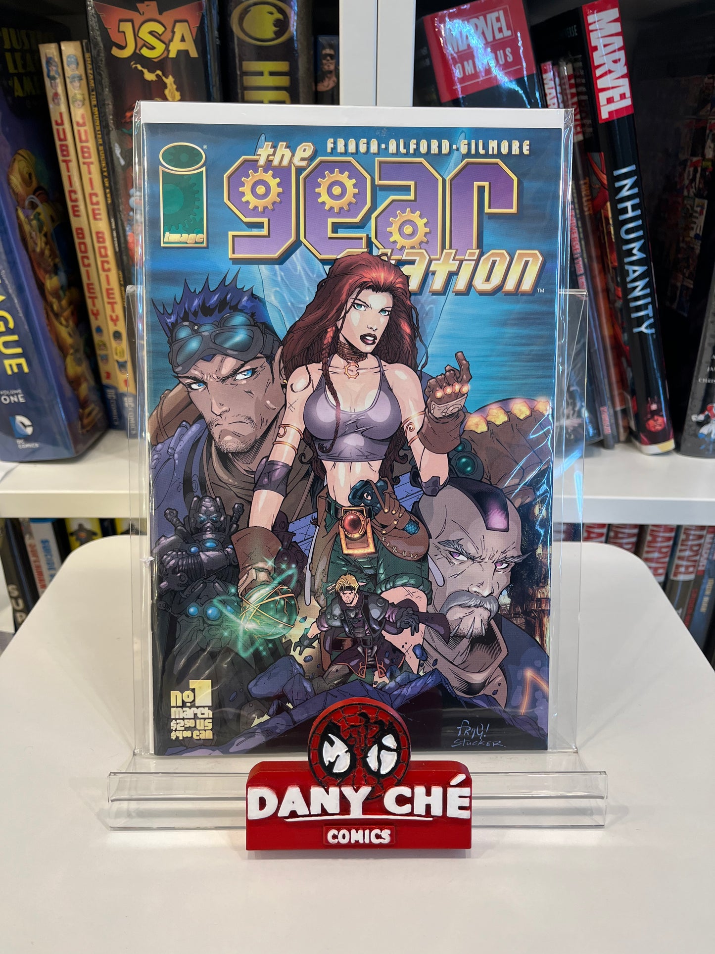 THE GEAR STATION #1 DAN FRAGA CVR