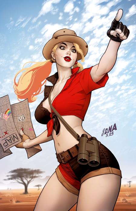 HARLEY QUINN #56 CVR B DAVID NAKAYAMA CARD STOCK VAR