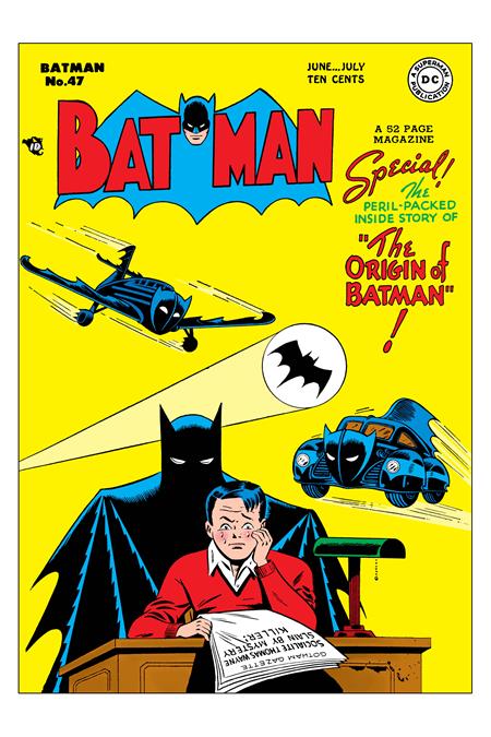 BATMAN #47 FACSIMILE EDITION CVR A BOB KANE
