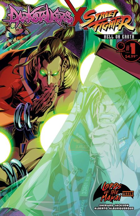 DARKSTALKERS X STREET FIGHTER HELL ON EARTH #1 (ONE SHOT) CVR B JEFFREY CRUZ VAR