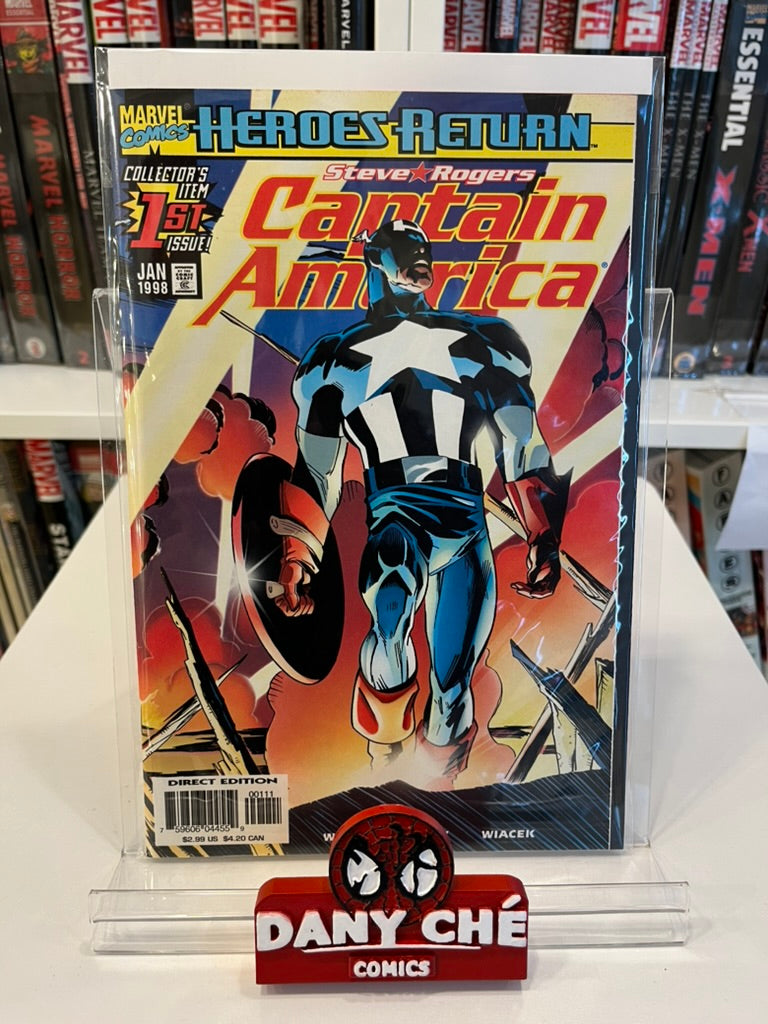 STEVE ROGERS CAPTAIN AMERICA #1