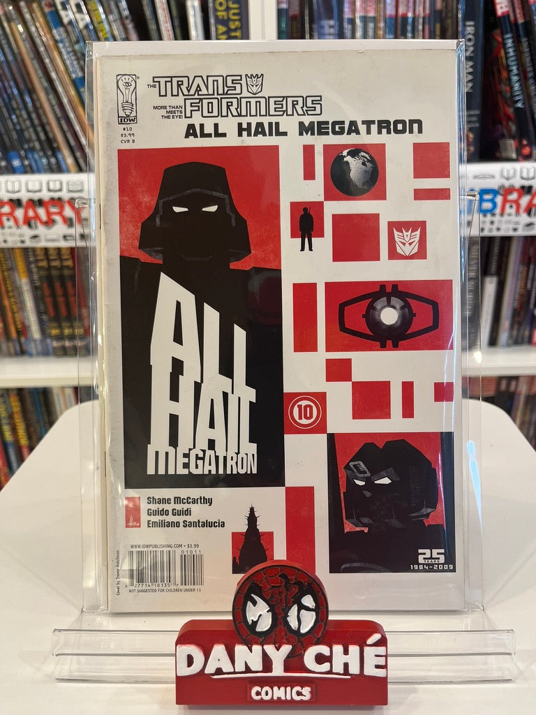 TRANSFORMERS ALL HAIL MEGATRON #10 MAIN CVR