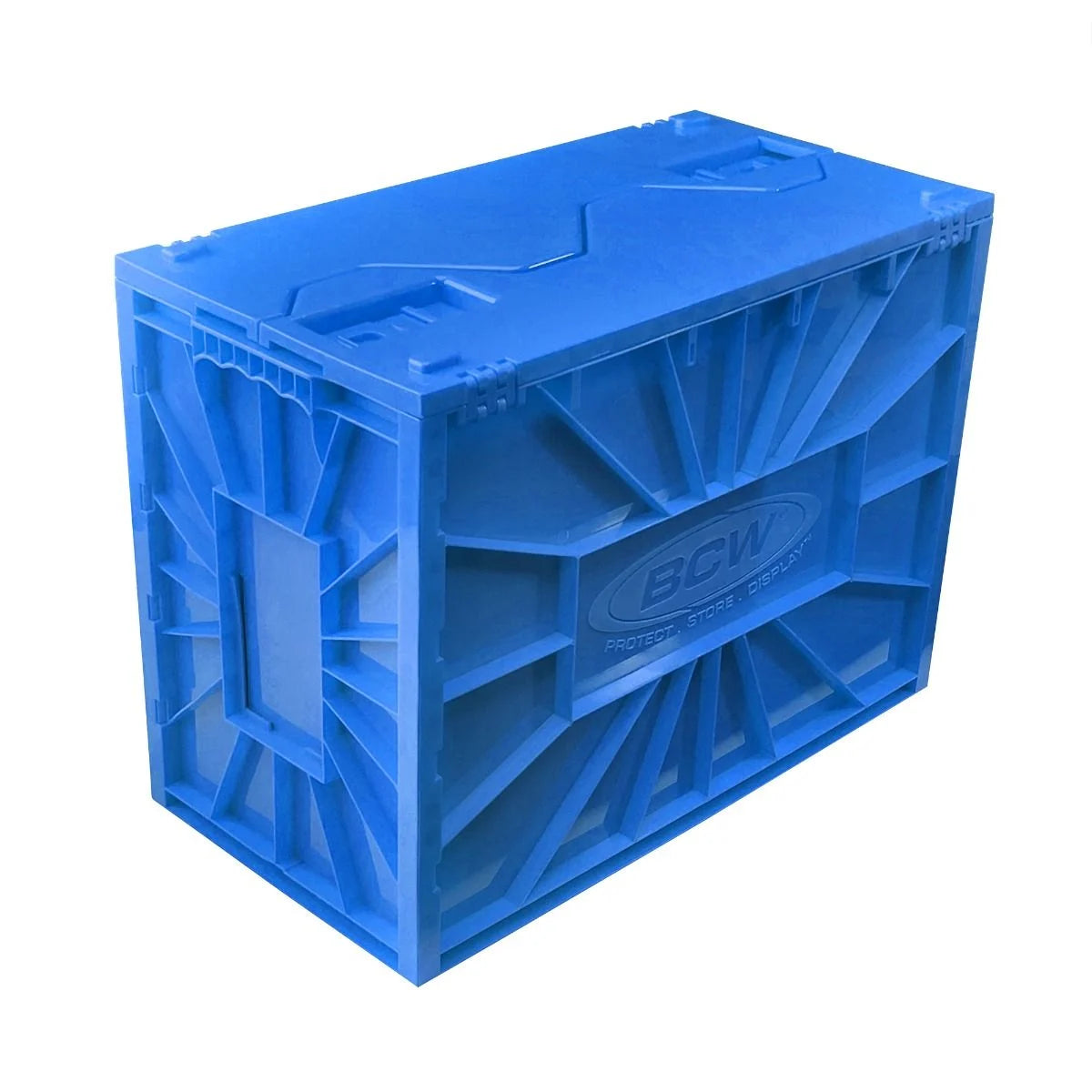 Short Comic Book Bin - Blue
