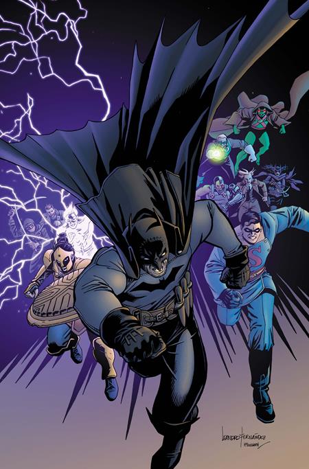 BATMAN GOTHAM BY GASLIGHT A LEAGUE FOR JUSTICE #6 (OF 6) CVR A LEANDRO FERNANDEZ