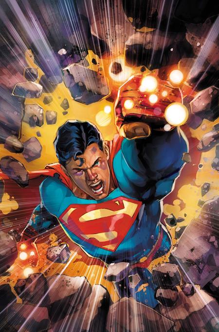 SUPERMAN #34 CVR C ROD REIS CARD STOCK VAR (DC K.O.)