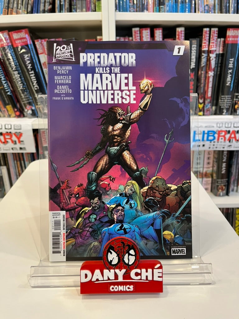 PREDATOR KILLS THE MARVEL UNIVERSE #1 (MAIN CVR)