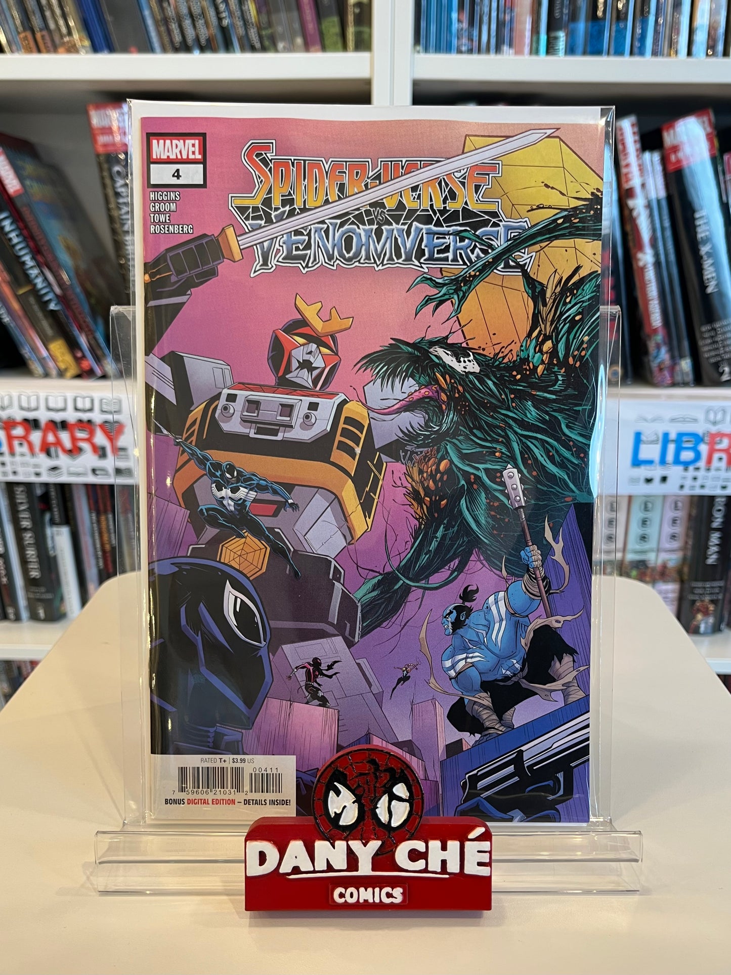 SPIDER-VERSE VS. VENOMVERSE #4 MAIN CVR