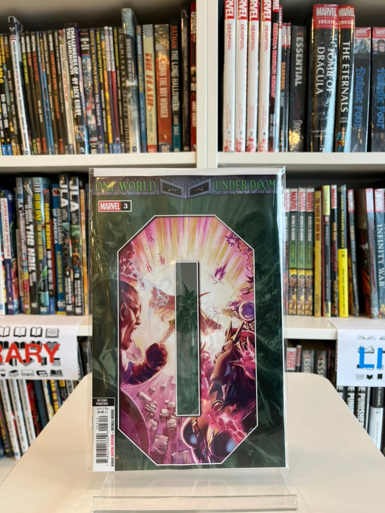 One World Under Doom #3 (Ben Harvey 2nd Printing)