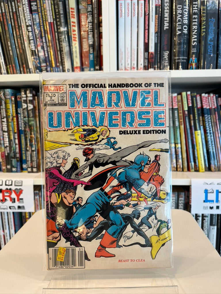 Official Handbook of the Marvel Universe #2