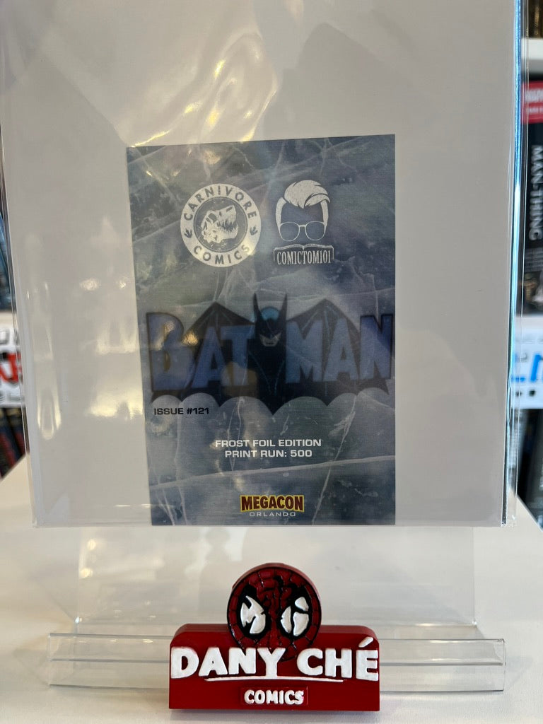 BATMAN #121 FACSIMILE MEGACON 2024 FROZEN INSIGNIA VIRGIN VAR