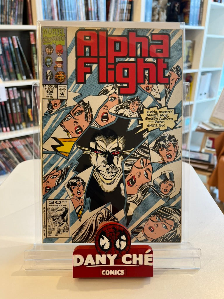 ALPHA FLIGHT #104 MAIN CVR