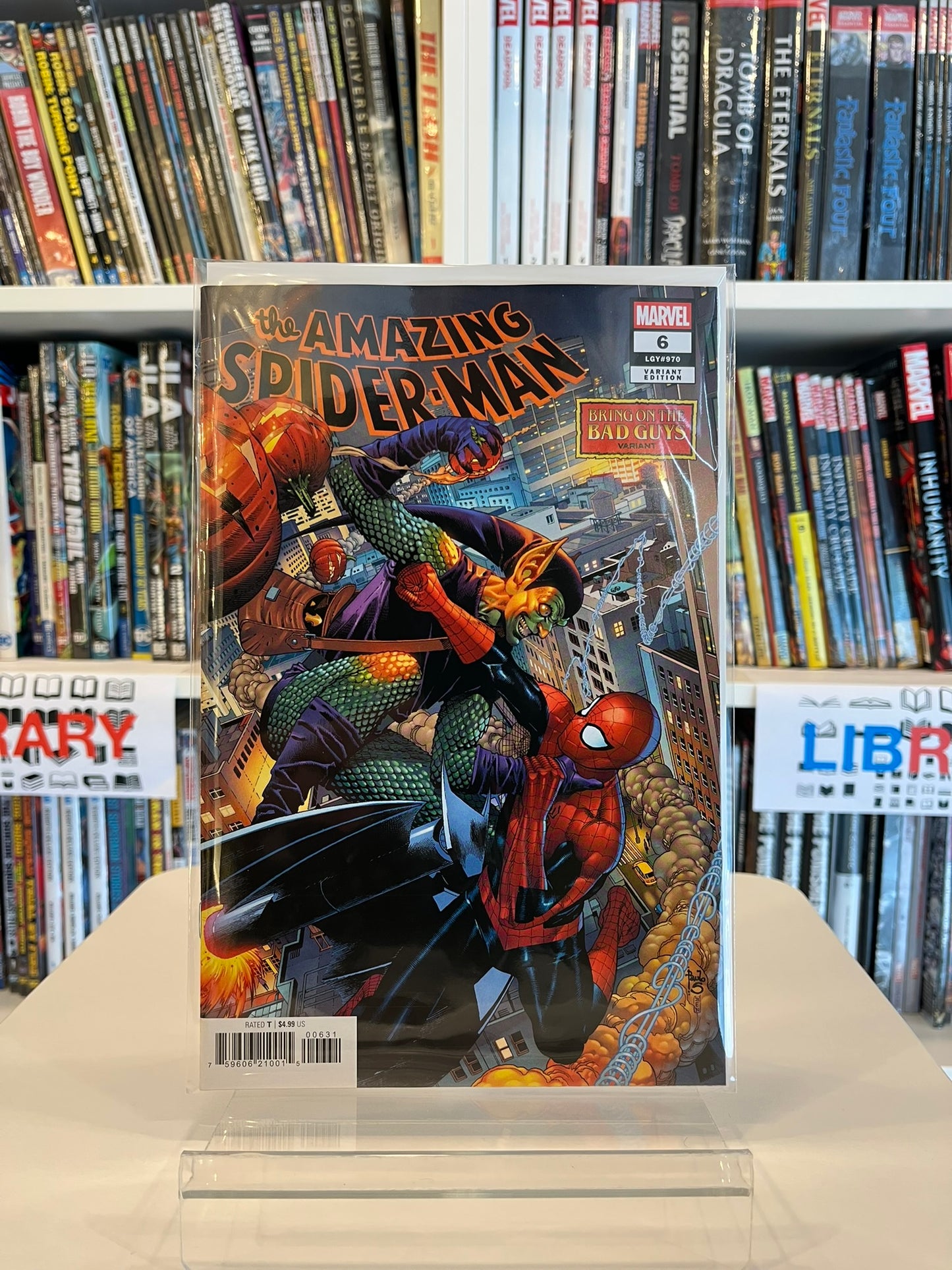 The Amazing Spider-Man #6 (Paulo Siqueira - Bring on the Bad Guys Var)