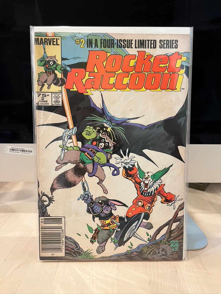 Rocket Raccoon COMPLETE SET (#1-#4)