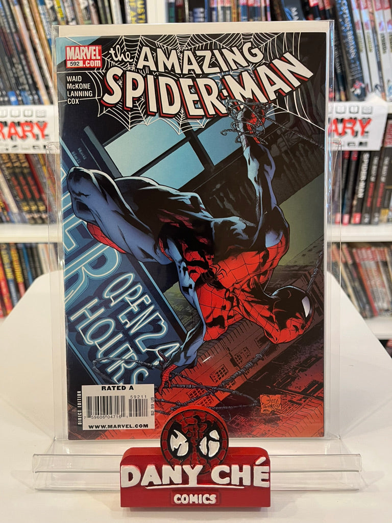 THE AMAZING SPIDER-MAN #592 MAIN CVR