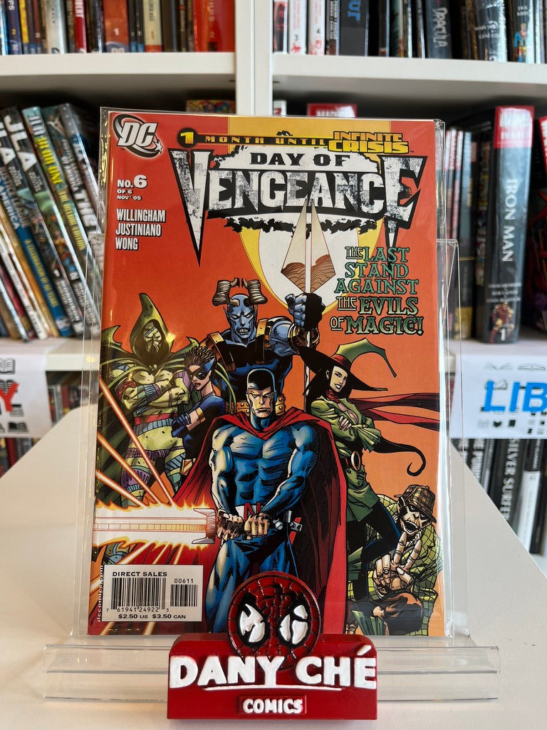 DAY OF VENGEANCE #4 MAIN CVR