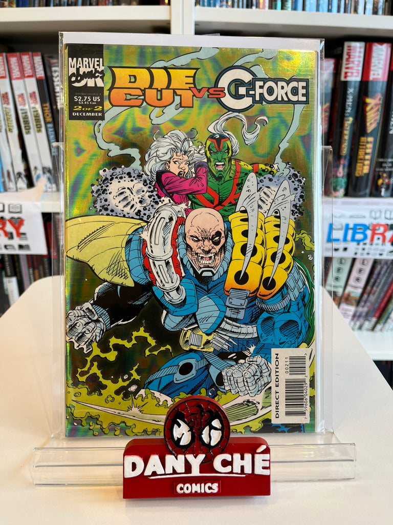 DIECUT VS G-FORCE #2 MAIN CVR