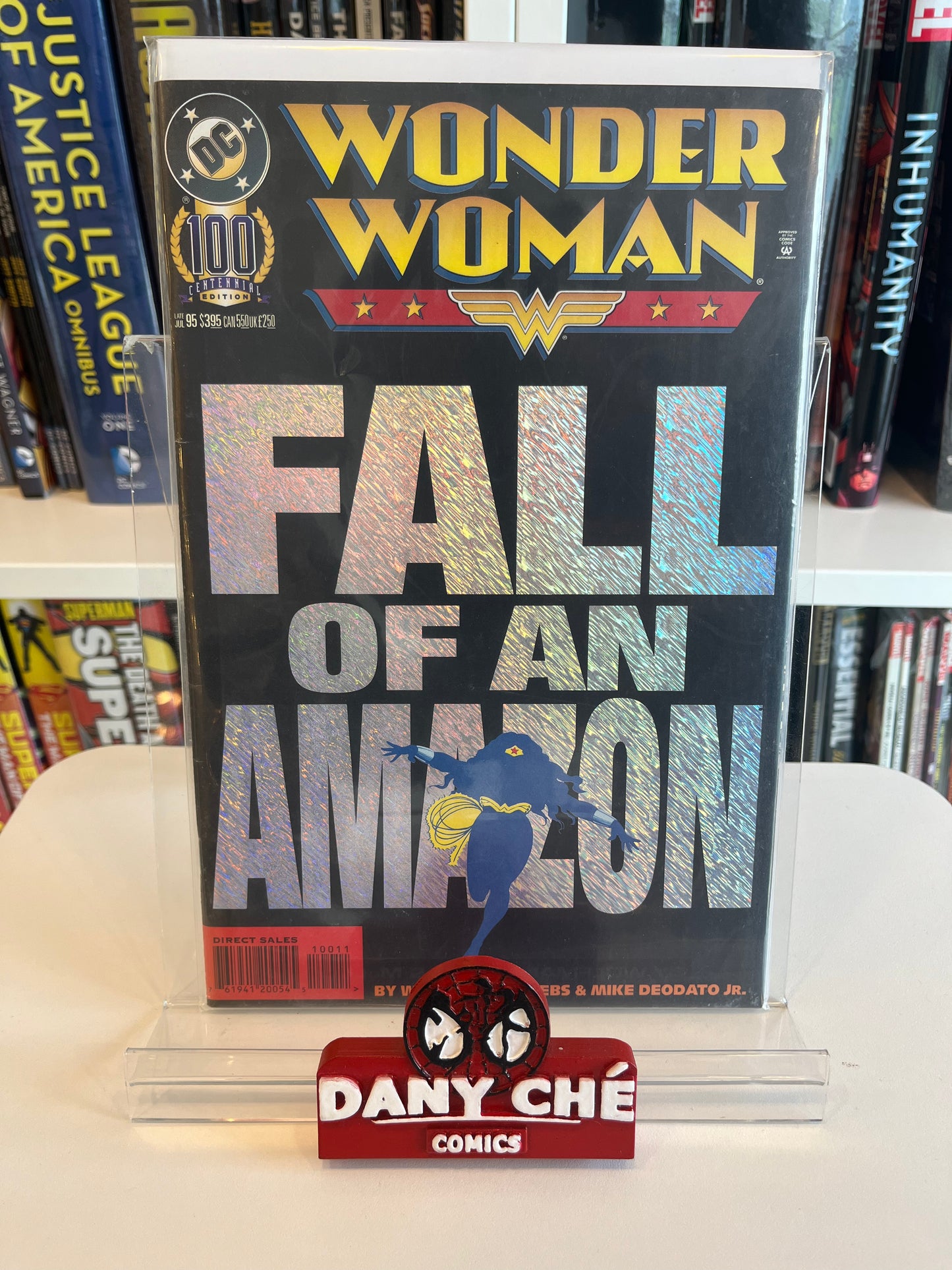 WONDER WOMAN #100 FOIL ENHANCED SLIGHTLY DAMAGED