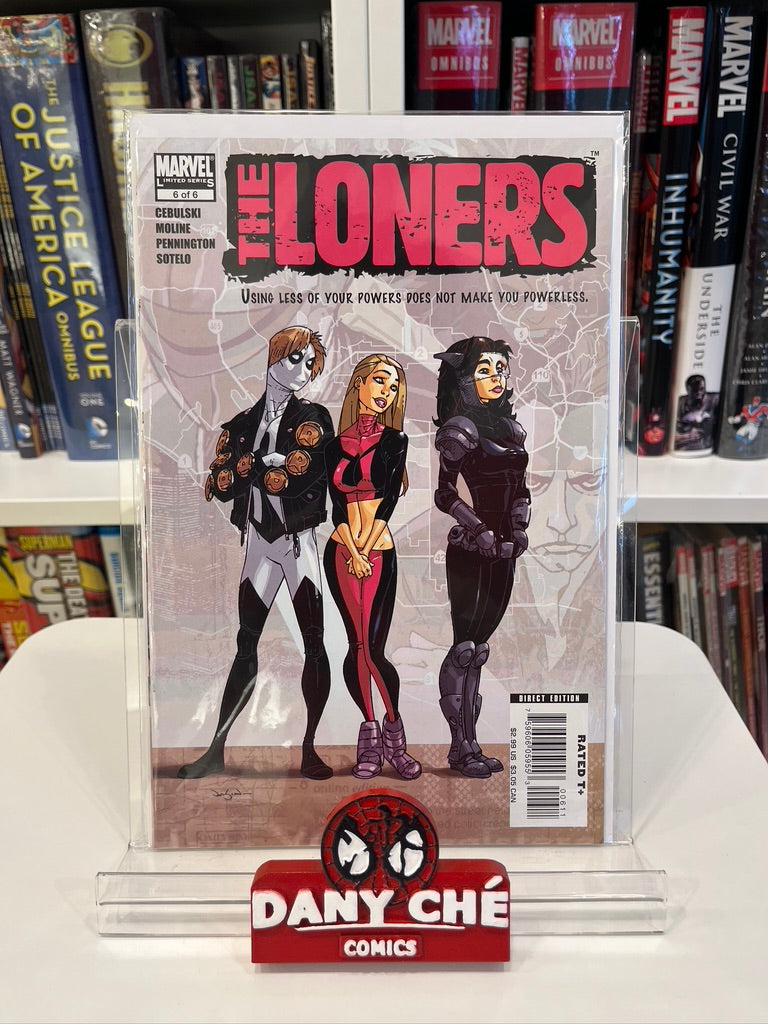 THE LONERS #1 - #6 (COMPLETE SET OF 6)