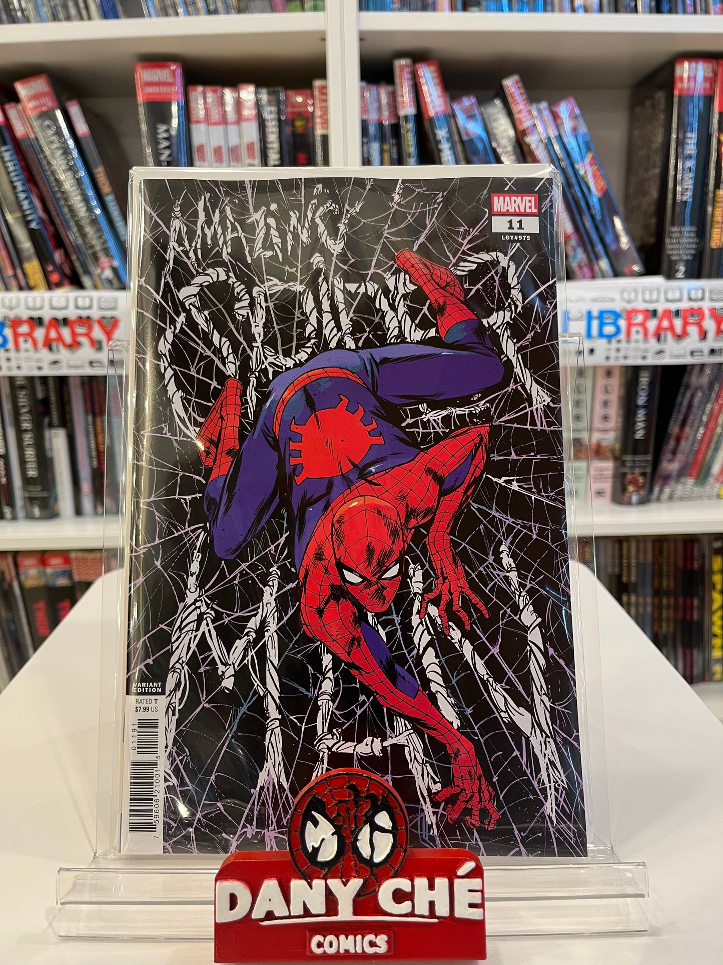 AMAZING SPIDER-MAN #11 SANFORD GREENE VAR