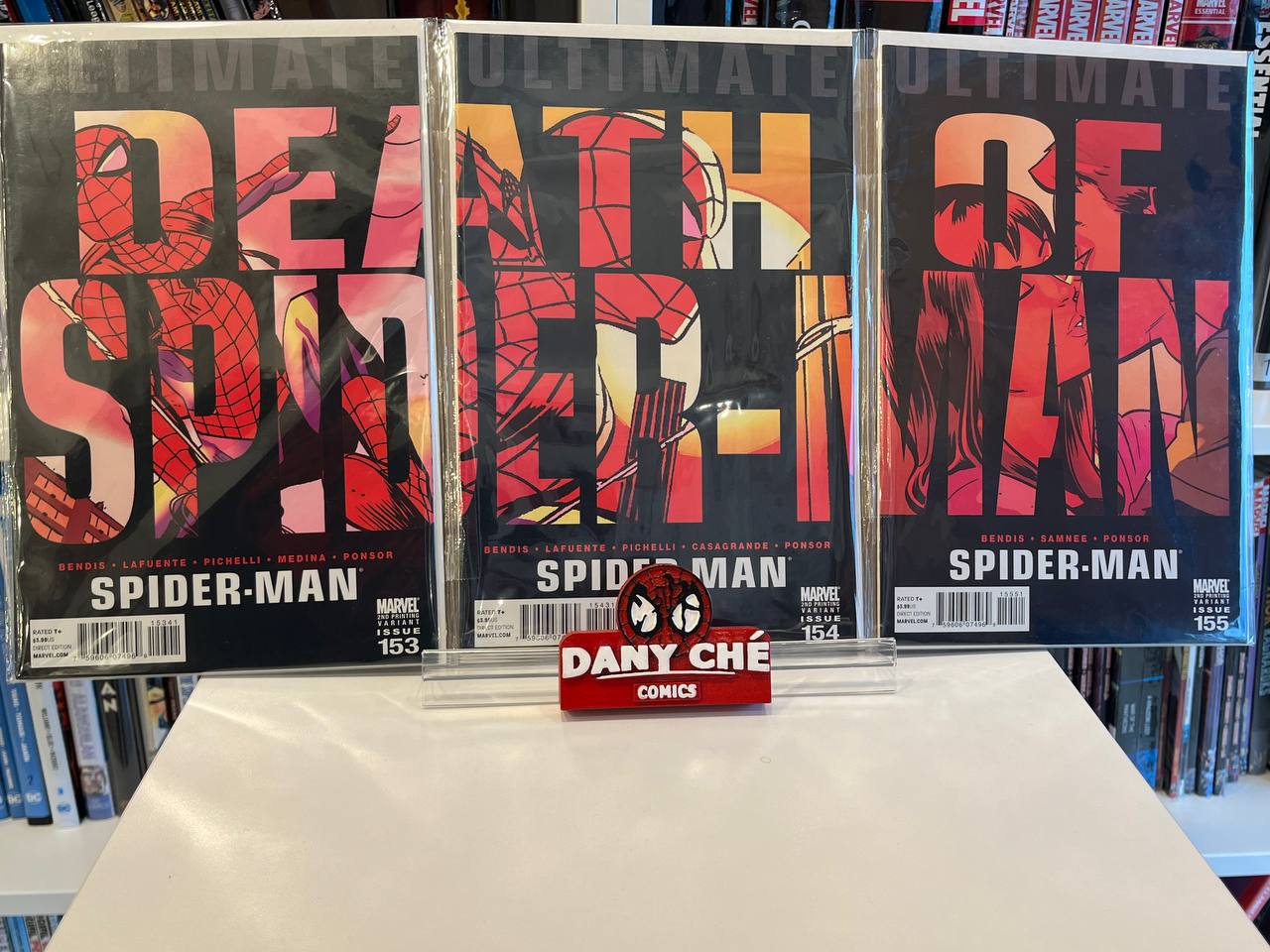 ULTIMATE SPIDER-MAN #153-#155 (COMPLETE SET OF 3) - DEATH OF SPIDER-MAN STORY ARC
