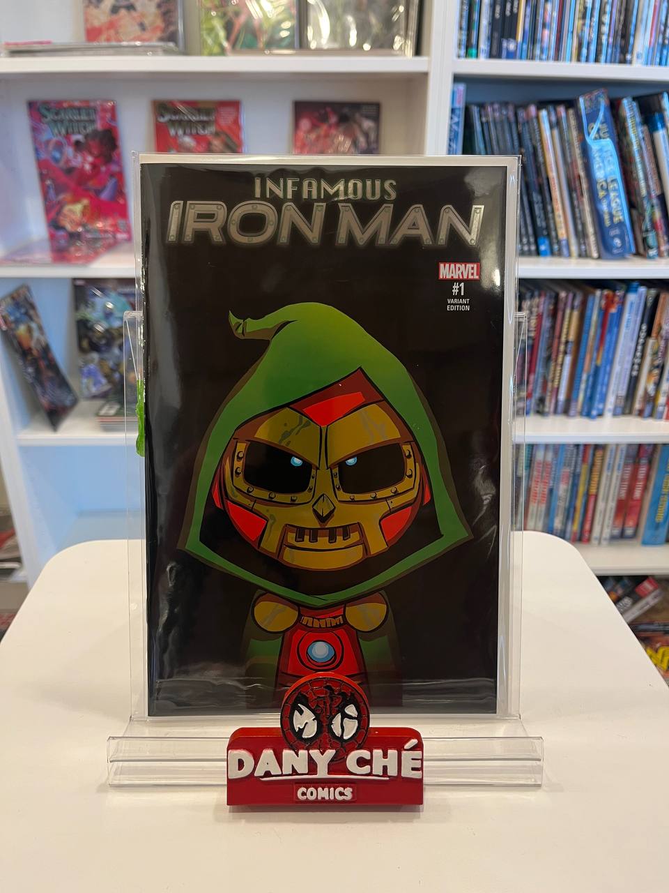 INFAMOUS IRON MAN #1 SKOTTIE YOUNG EL QUINTO MUNDO FOIL (LIMITED TO 1000)