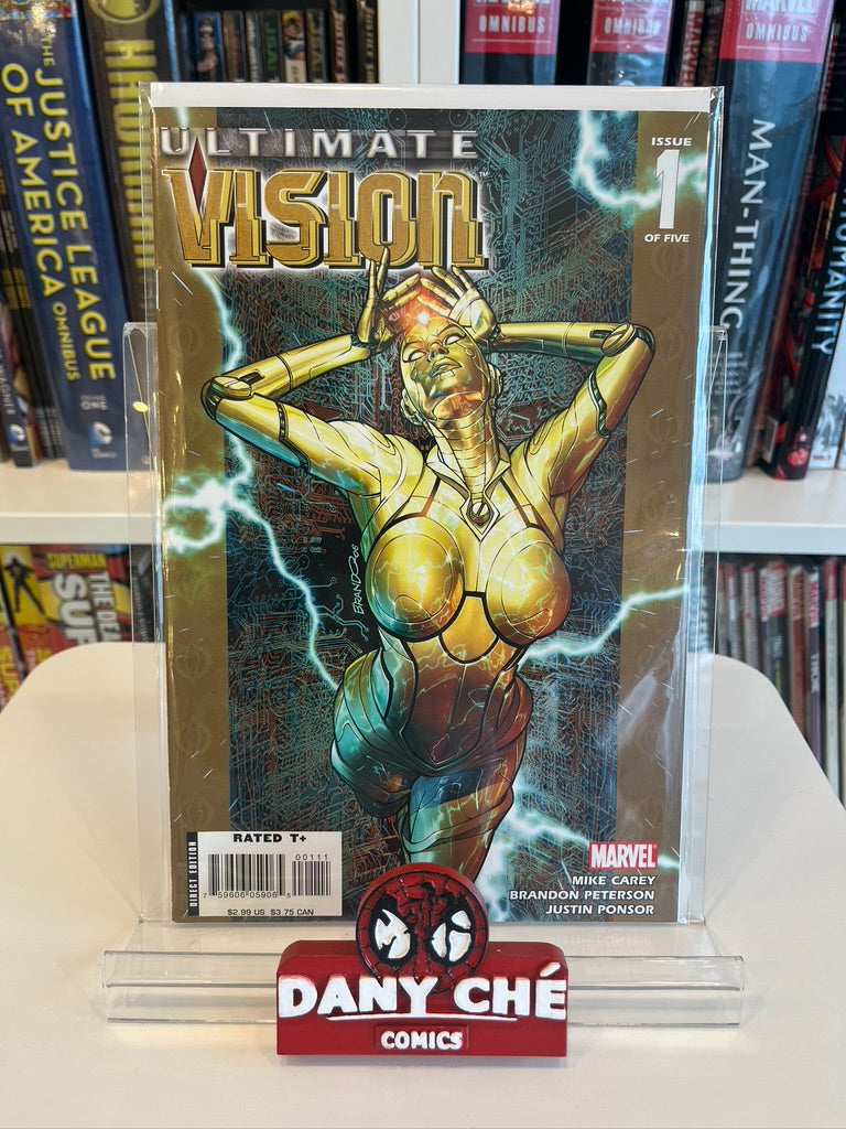 ULTIMATE VISION #1 (MISSING ONE PAGE)