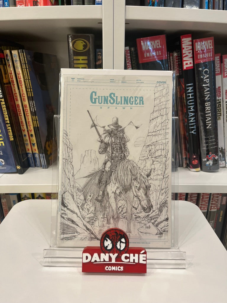 GUNSLINGER SPAWN #1 CVR H 1:50 GREG CAPULLO SKETCH VAR