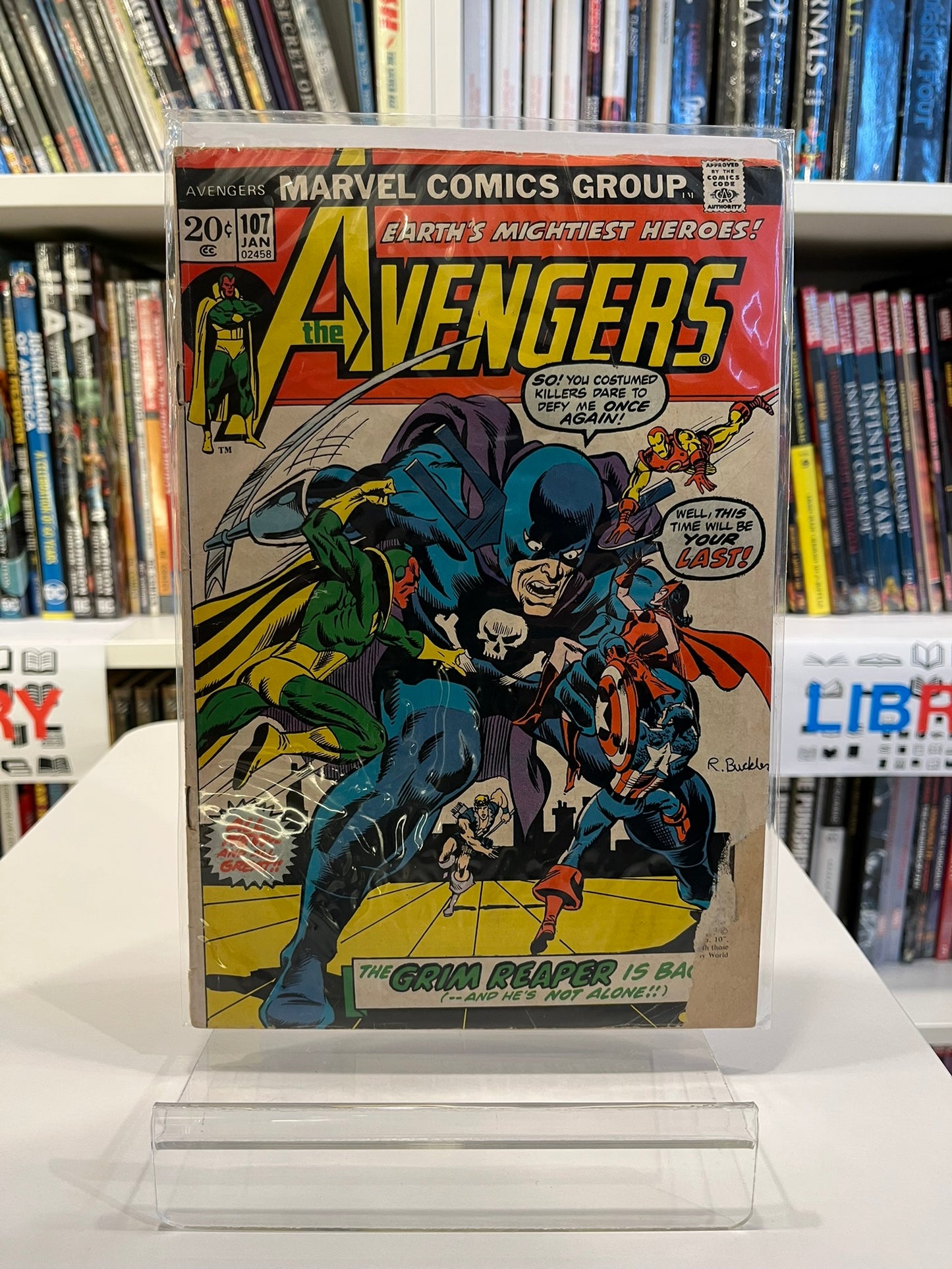 Avengers #107