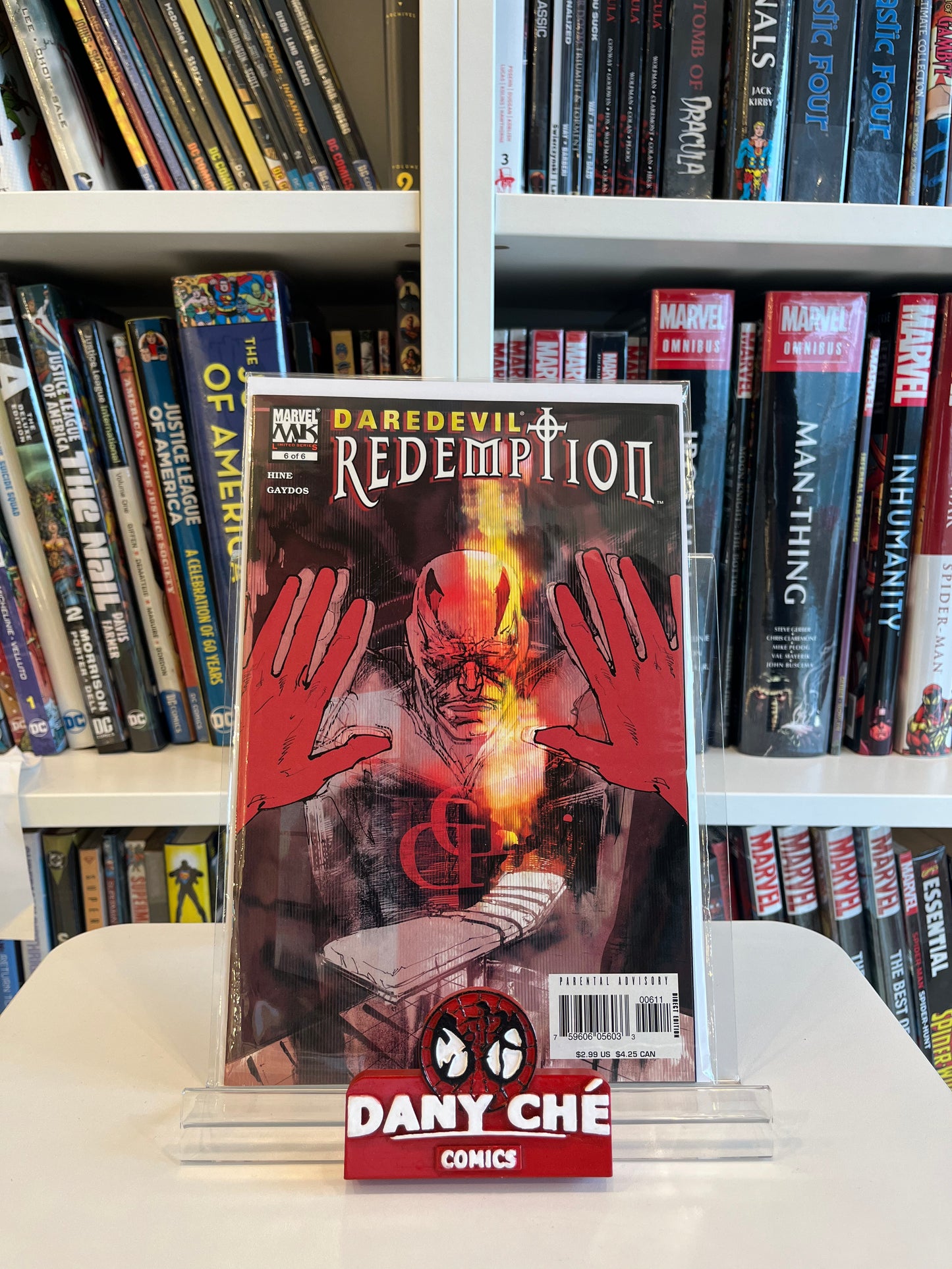 DAREDEVIL: REDEMPTION #1-#6 (COMPLETE SET OF 6)