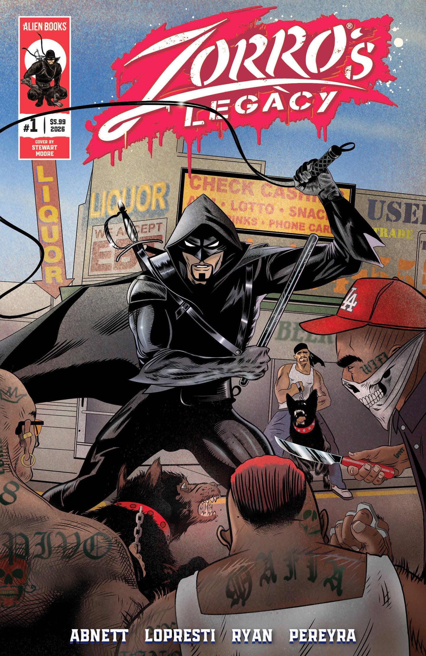 ZORRO'S LEGACY #1 MOORE WRAPAROUND VAR