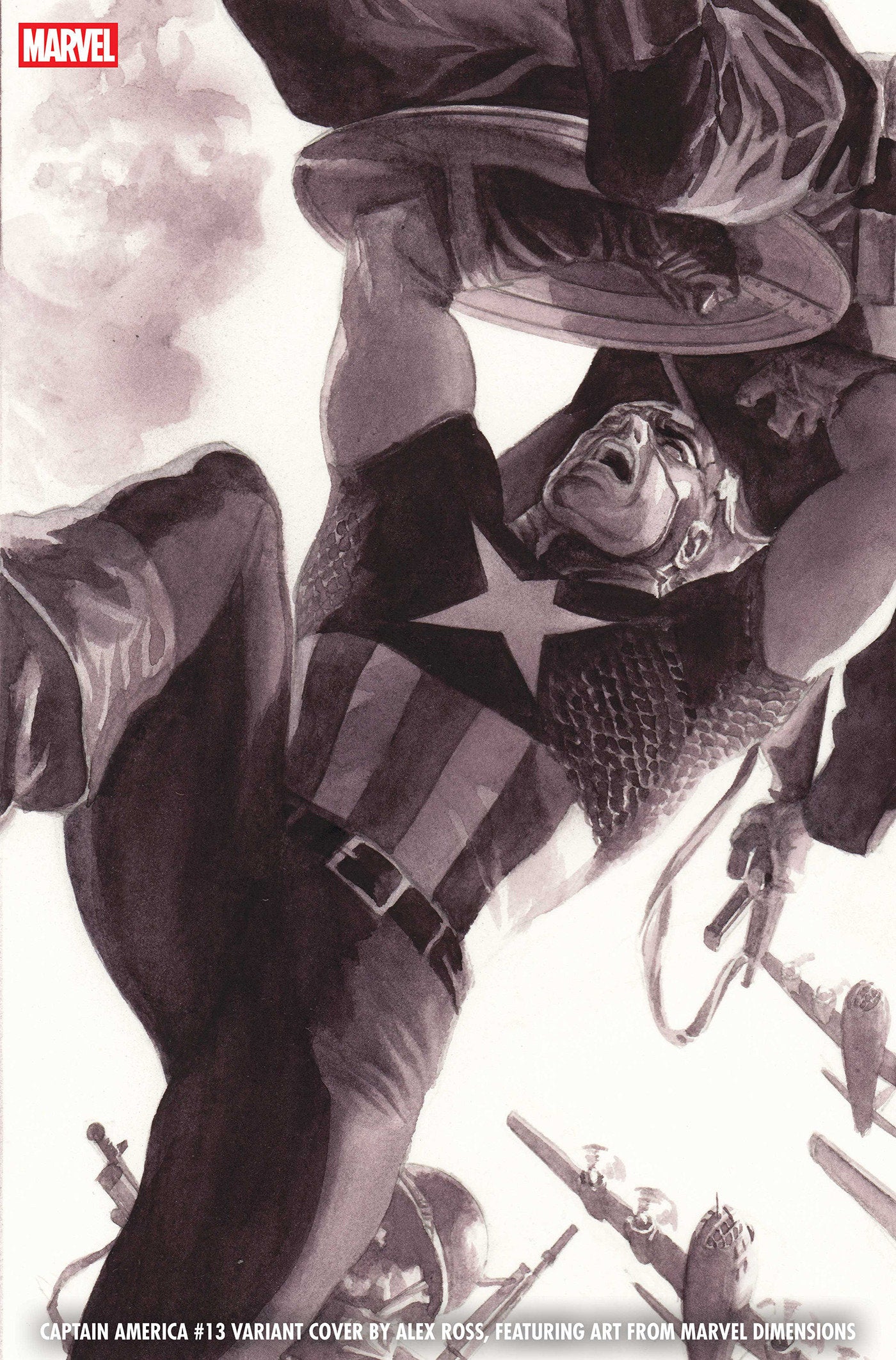 CAPTAIN AMERICA #13 ALEX ROSS MARVEL DIMENSIONS VAR