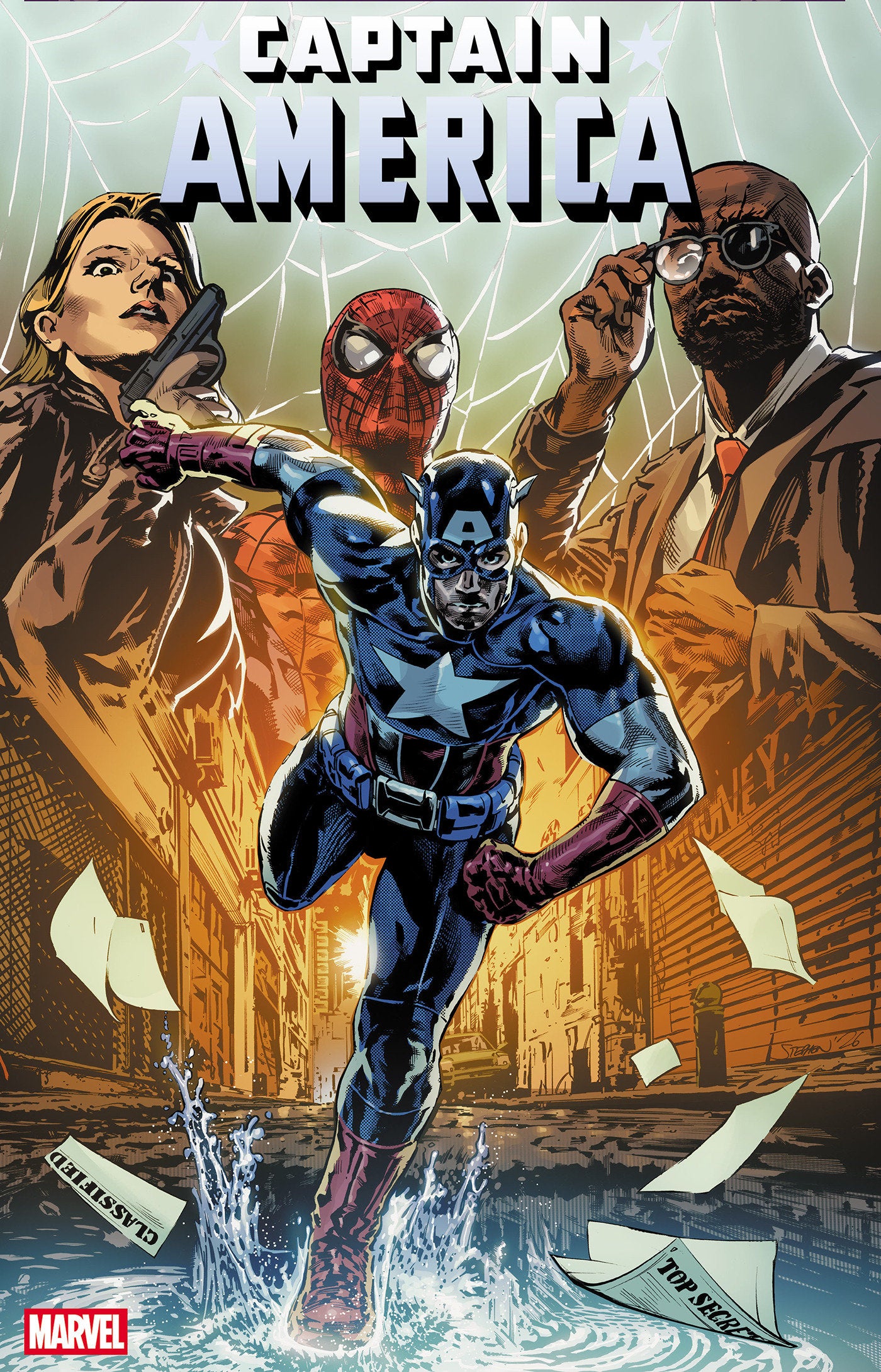CAPTAIN AMERICA #13 STEPHEN MOONEY VAR