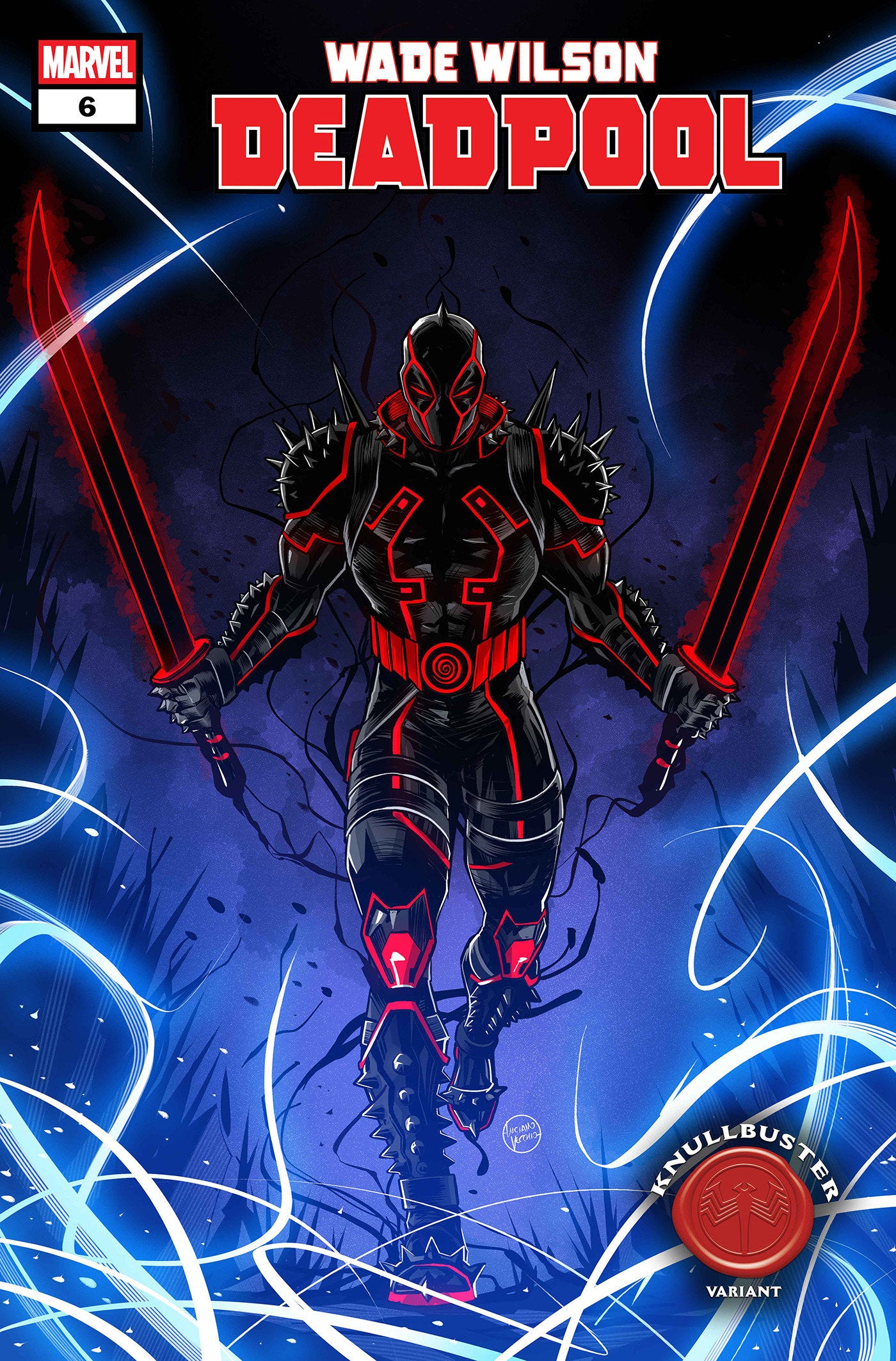 WADE WILSON: DEADPOOL #6 LUCIANO VECCHIO KNULLBUSTER VAR