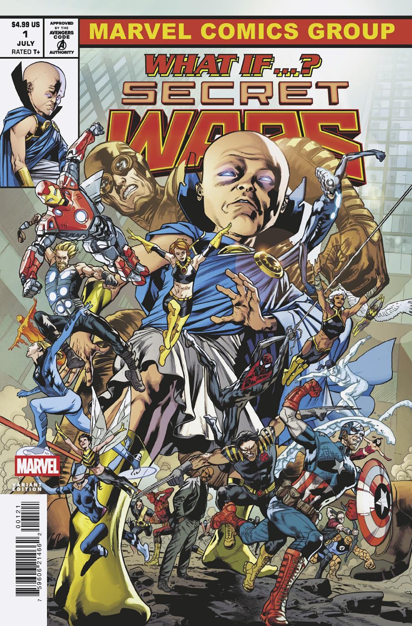 WHAT IF...? SECRET WARS #1 BRYAN HITCH HOMAGE VAR