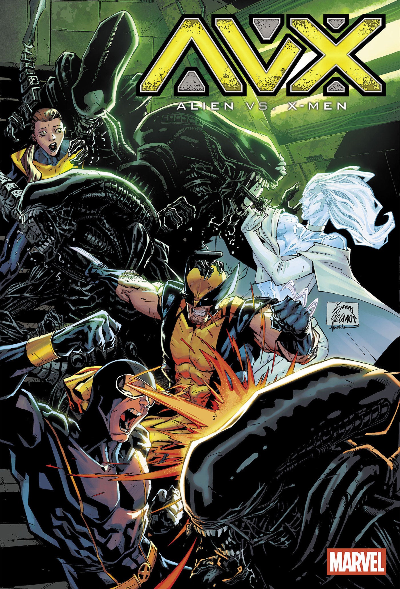 ALIEN VS. X-MEN #1 MAIN CVR