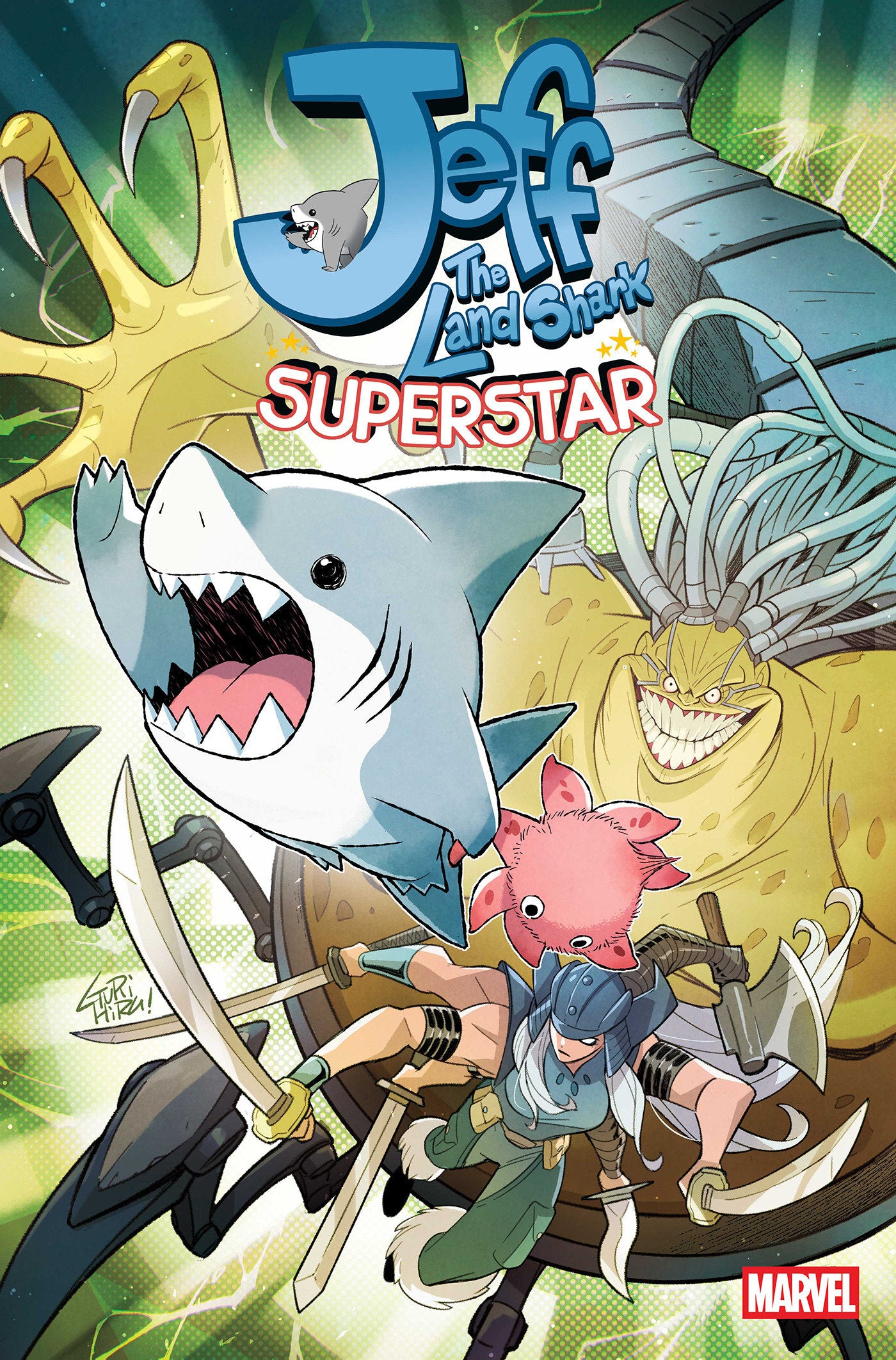 JEFF THE LAND SHARK: SUPERSTAR #3 MAIN CVR