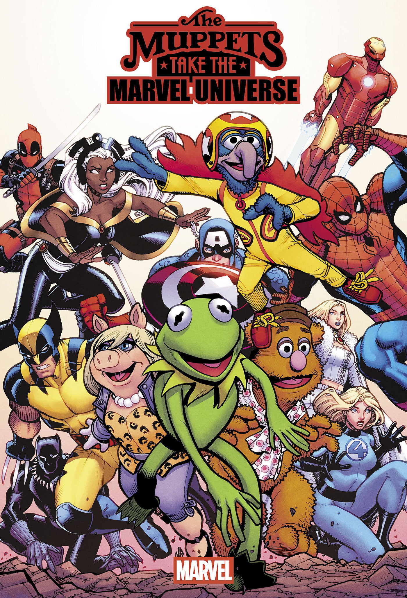 MUPPETS TAKE THE MARVEL UNIVERSE #1 MAIN CVR