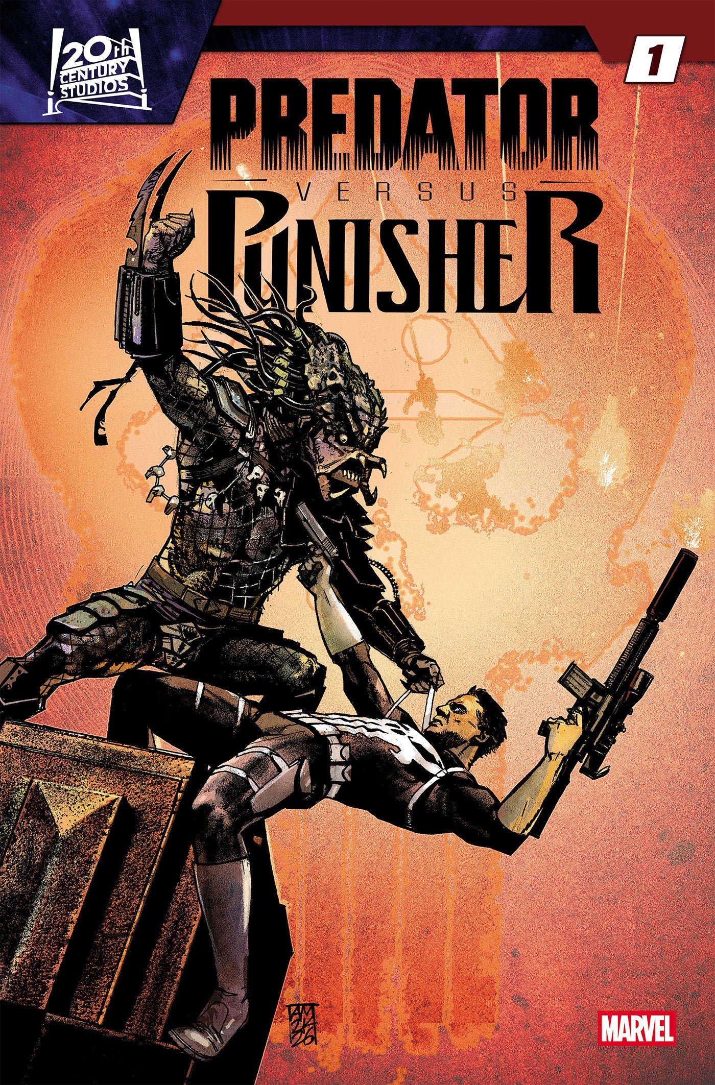PREDATOR VS. PUNISHER #1 COVER D ALEX MALEEV VARIANT